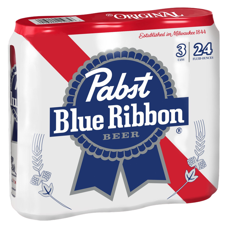 Pabst Blue Ribbon 3pk 24oz Can