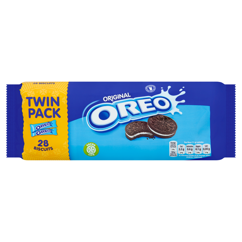 Oreo Original, 2 x 154g