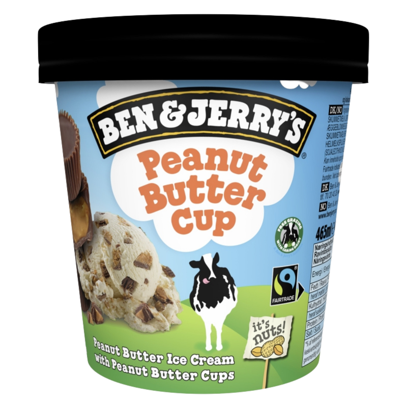 Ben & Jerry's Peanut Butter Cup, 465ml