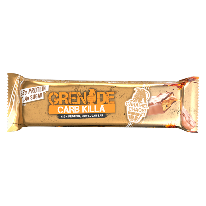 Grenade Carb Killa Caramel Chaos Protein Bar, 60g