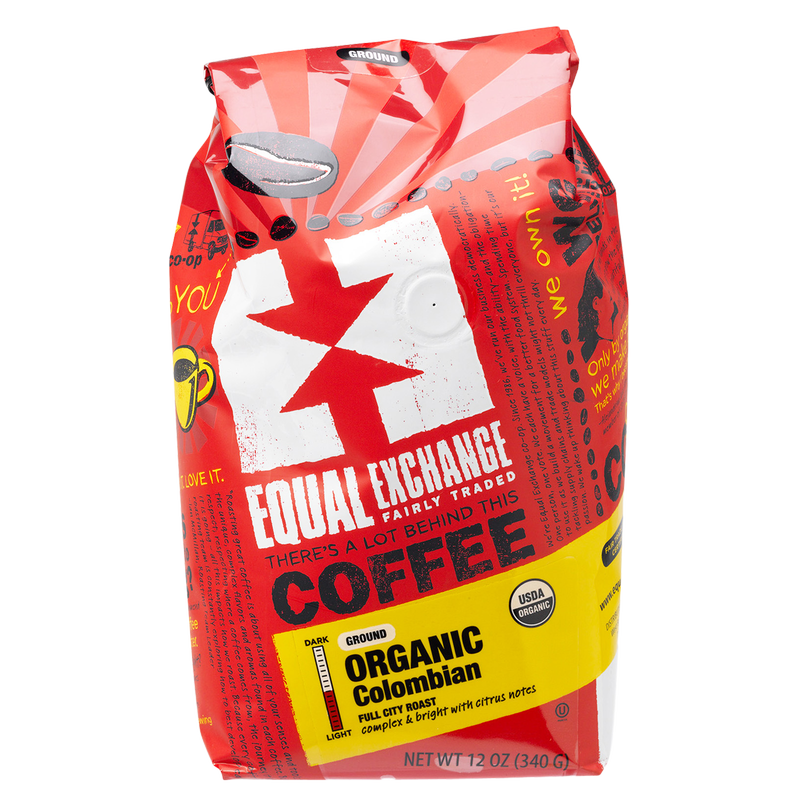 Equal Exchange Organic Ground Colombian Coffee 12oz