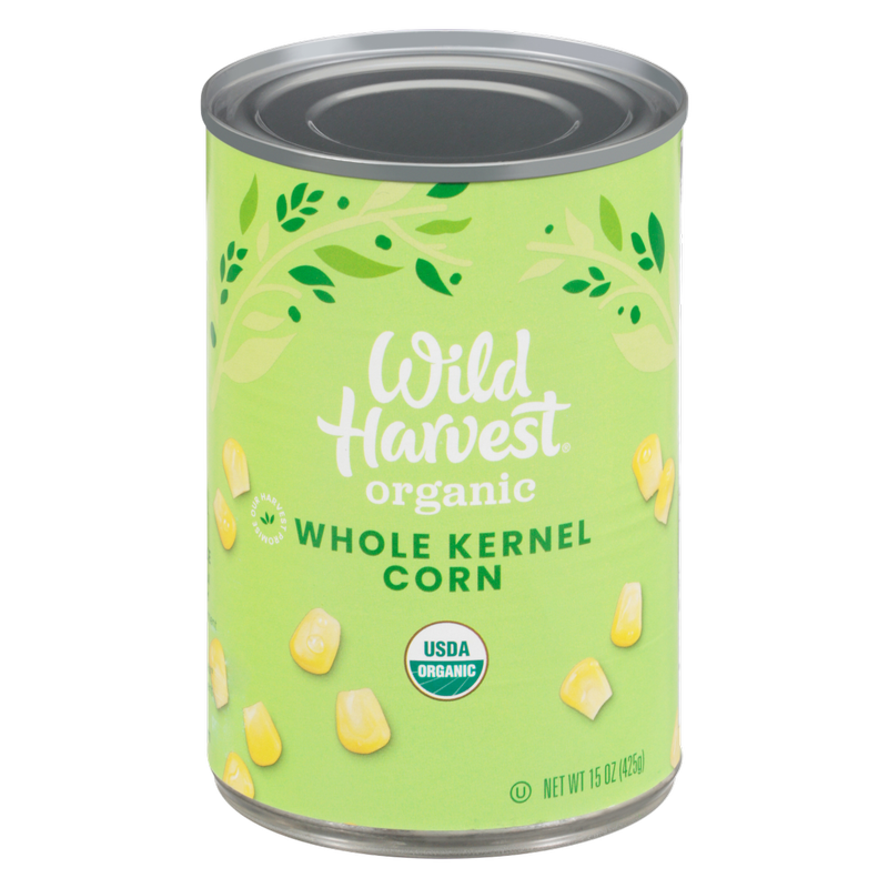 Wild Harvest Organic Whole Kernel Corn 15oz