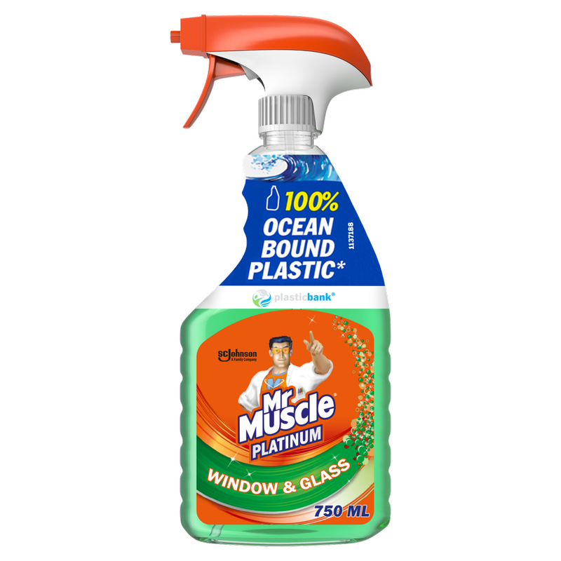 Mr Muscle Platinum Window & Glass Cleaner, 750ml