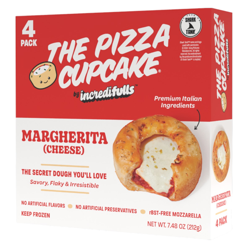 Incredifulls Margherita Pizza Cupcake  4pk