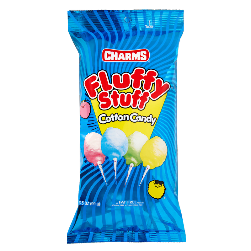 Charms Fluffy Stuff Cotton Candy 3.5oz