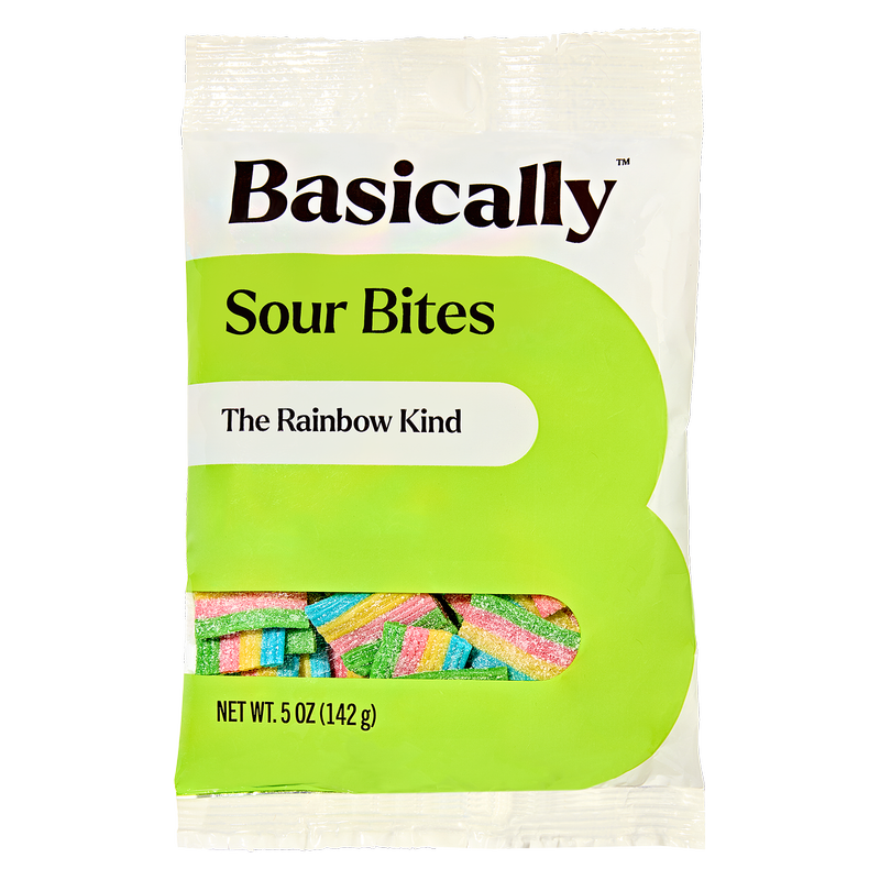 Basically Sour Rainbow Bites 5oz
