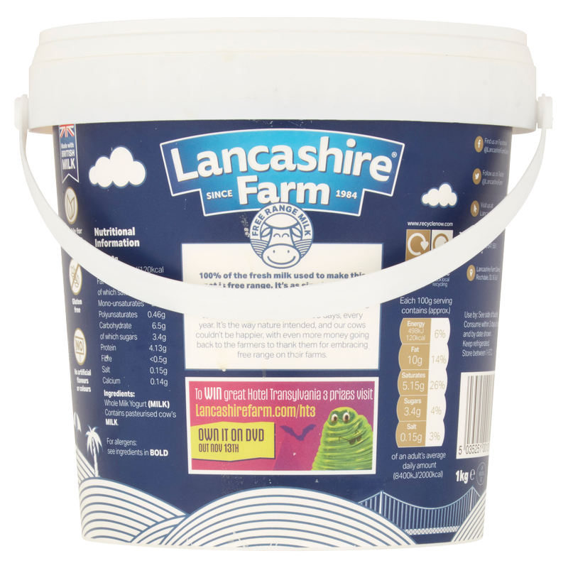 Lancashire Farm Greek Style Yogurt, 1kg