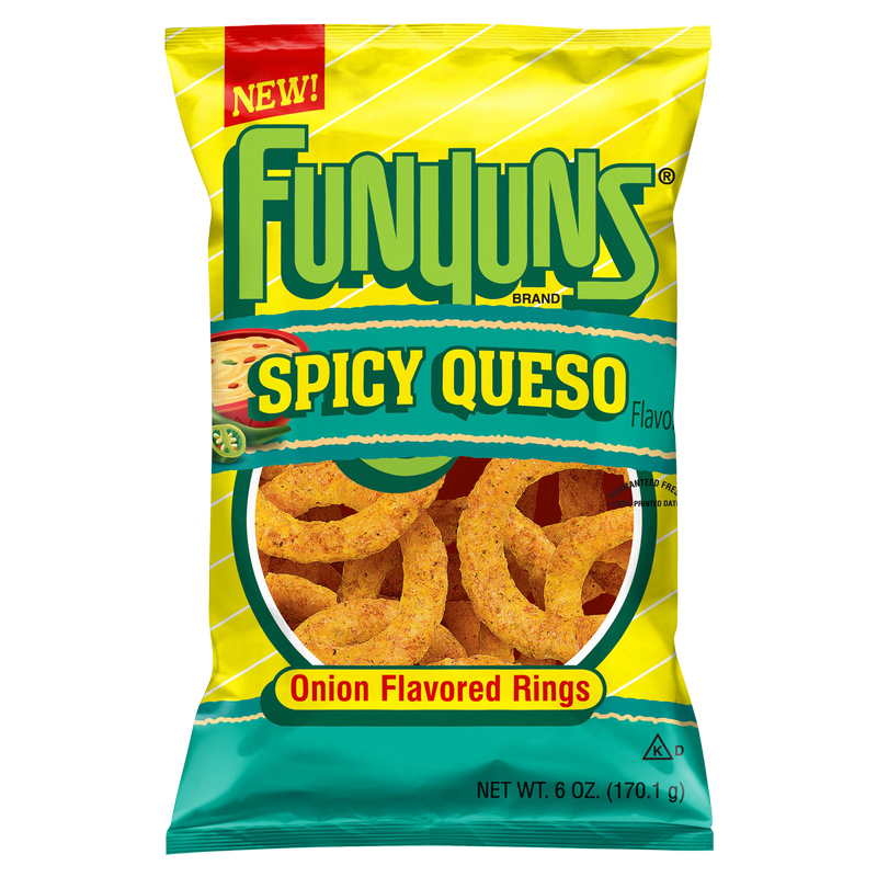 Funyuns Spicy Queso Flavored Rings 6oz