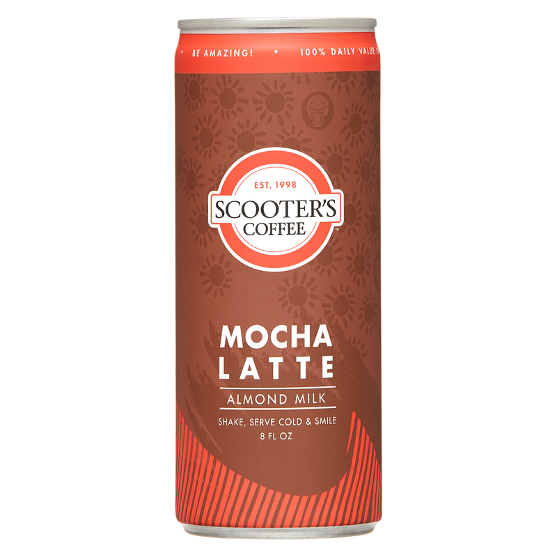 Scooter's Ready-to-Drink Mocha Latte 8oz Can