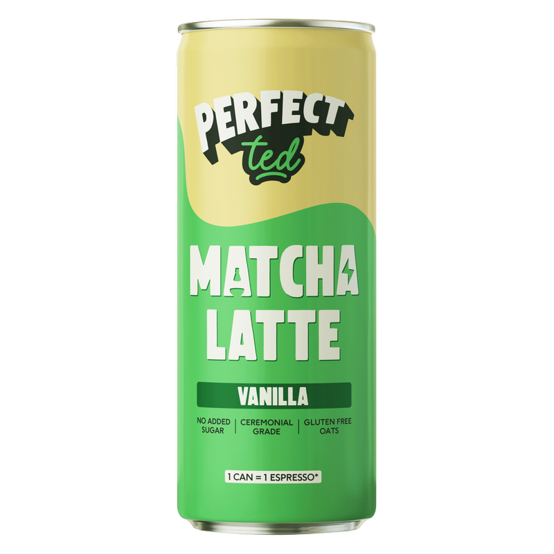 Perfect Ted Matcha Latte Vanilla Drink, 250ml