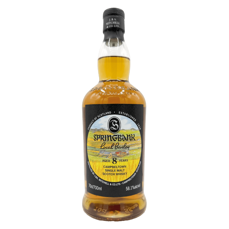 希少 黒入荷！ Yr 8 Springbank Local As In Delivered - Bottle 700ml Barley ウイスキー