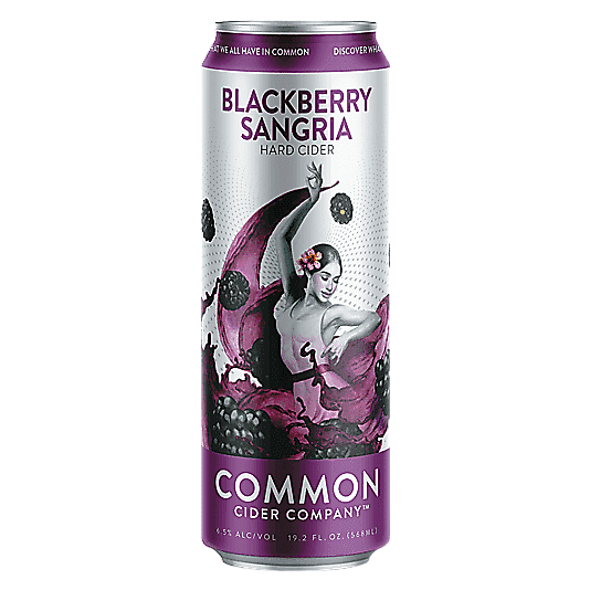 Common Cider Blackberry Sangria Single 19.2oz Can