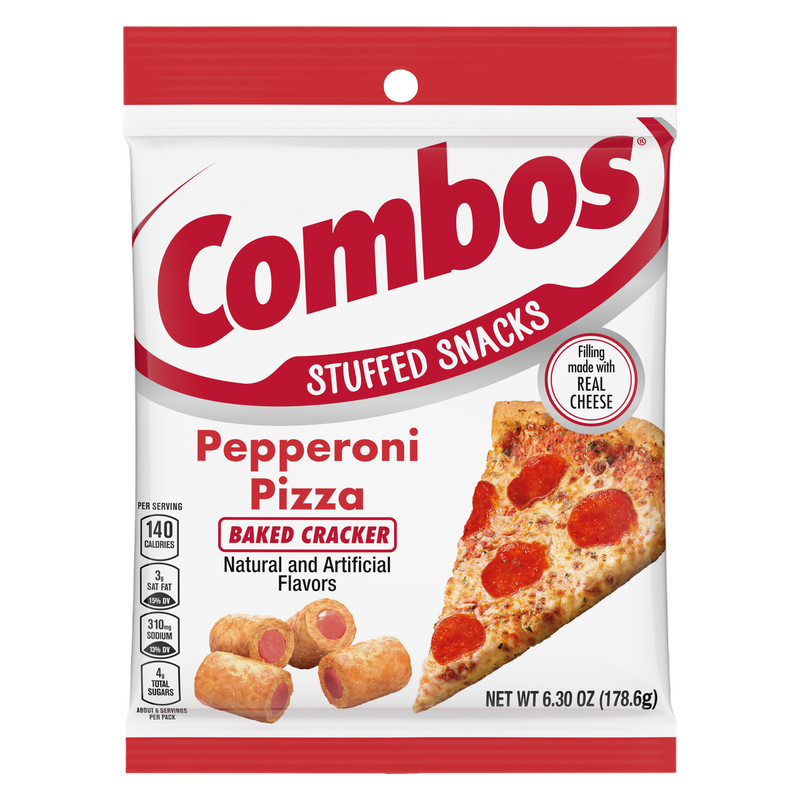 Combos Cracker Pepperoni Pizza 6.3oz