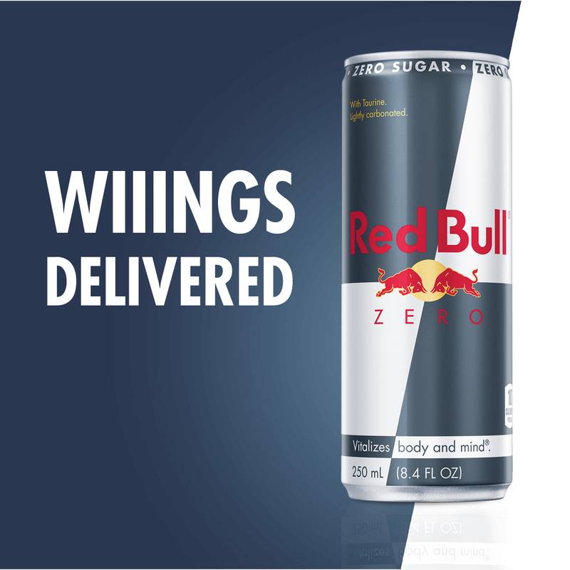 Red Bull Energy Drink Zero 8.4oz Can