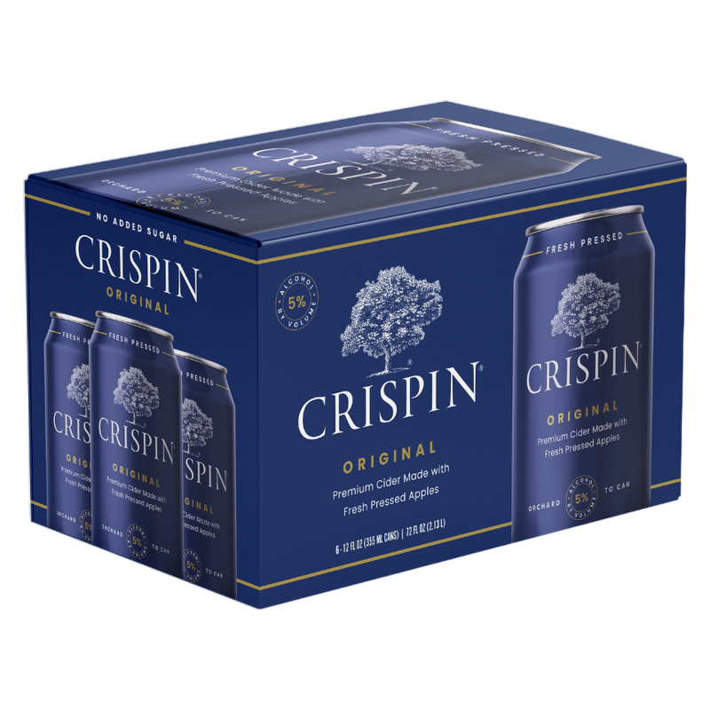 Crispin Original Cider 6pk 12oz Can 5% ABV