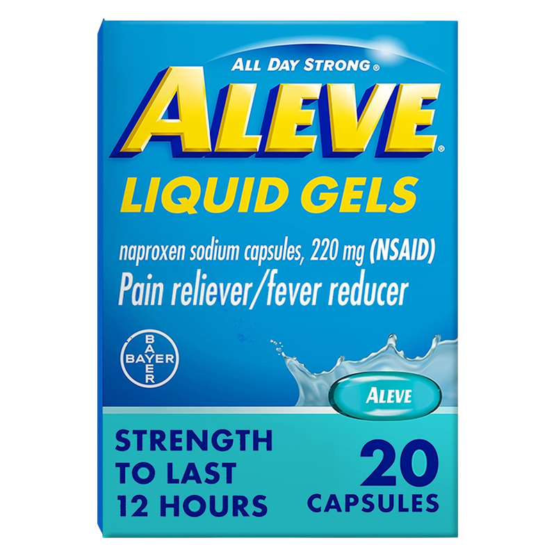 Aleve Liquid Gels 20ct