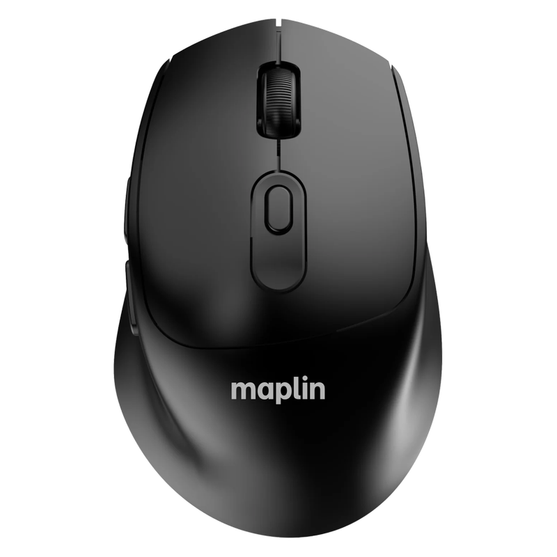 Maplin 3 Button Optical Mouse with USB Dongle & Bluetooth Connectivity, 1pcs