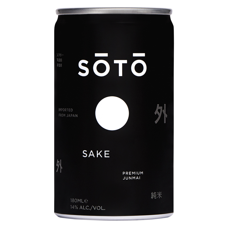 Soto Junmai Sake 180ml Can