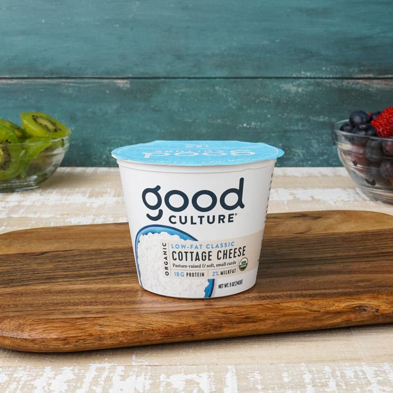Good Culture Organic 2% Low-fat Cottage Cheese - 5oz