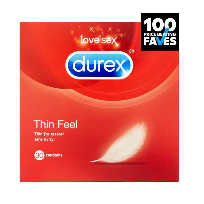 Durex Thin Feel Bulk Condoms, 30s