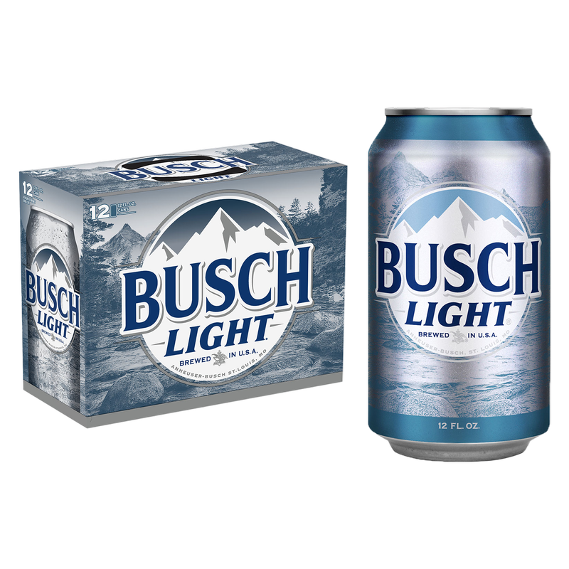 Busch Light 12pk 12oz Can 4.1% ABV