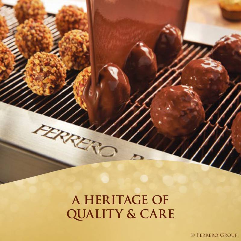 Ferrero Rocher Premium Gourmet Milk Chocolate Hazelnut, Individually Wrapped Candy for Gifting, 3 Count, 1.3 oz