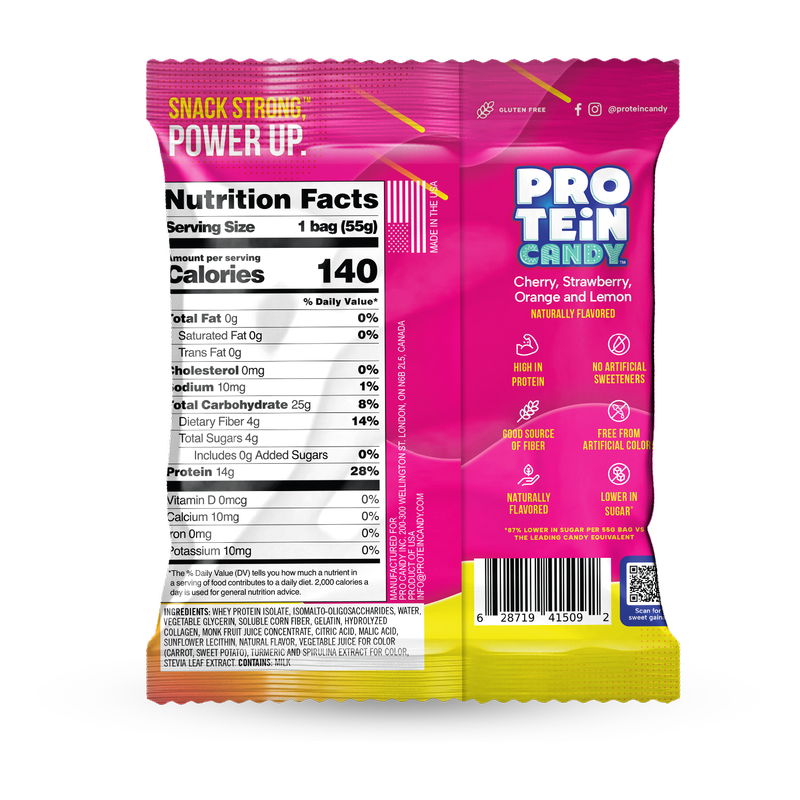 Protein Candy Classic Fruit, 1.9oz