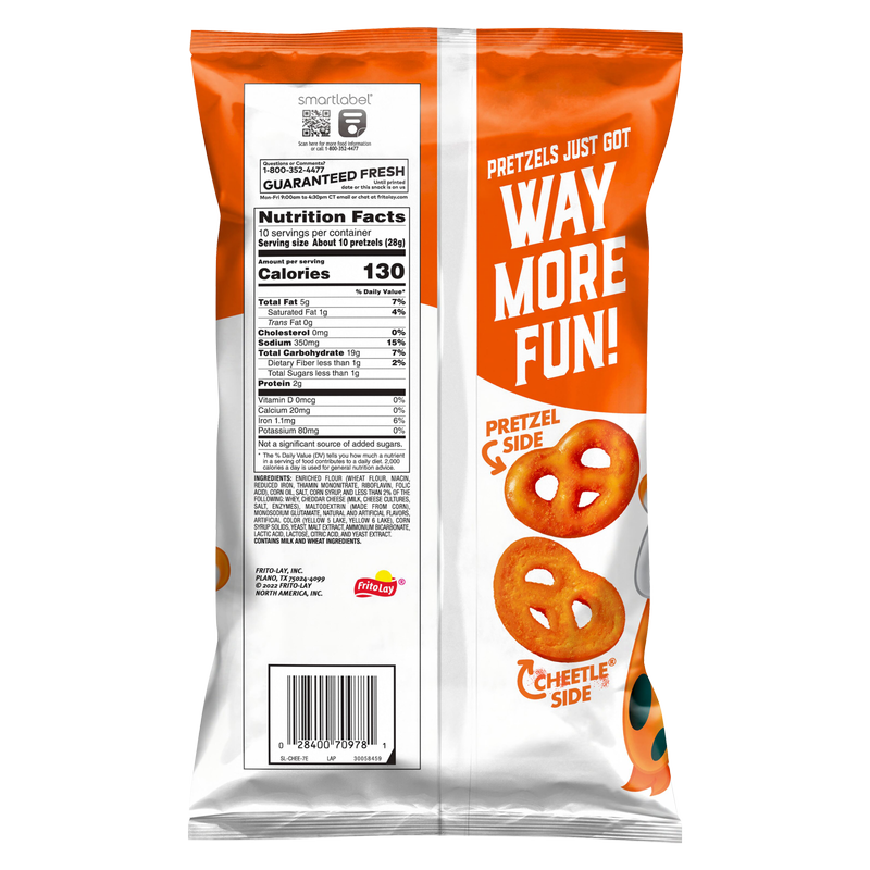 Cheetos Pretzels Cheddar 10 oz