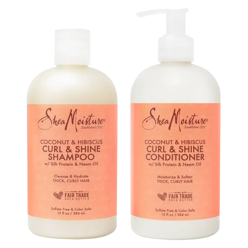 SheaMoisture Curl & Shine Coconut & Hibiscus Bundle