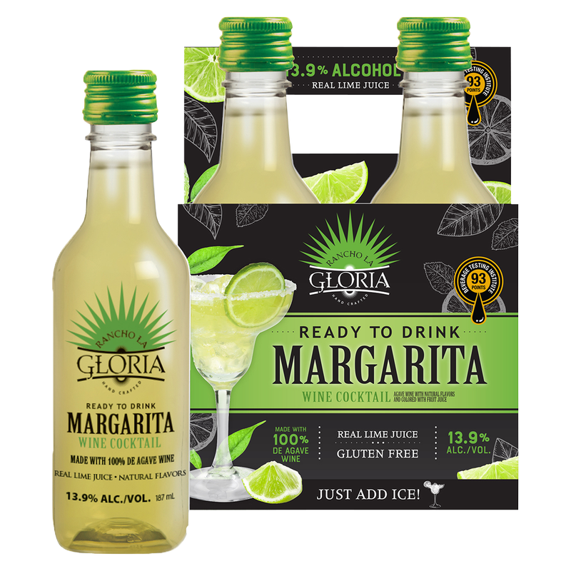 Rancho La Gloria Margarita 4pk 187ml Bottles
