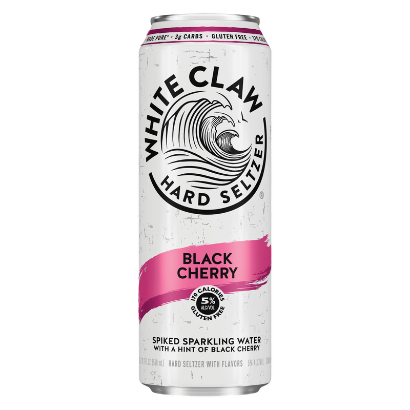 White Claw Black Cherry Single 19.2oz Can 5% ABV