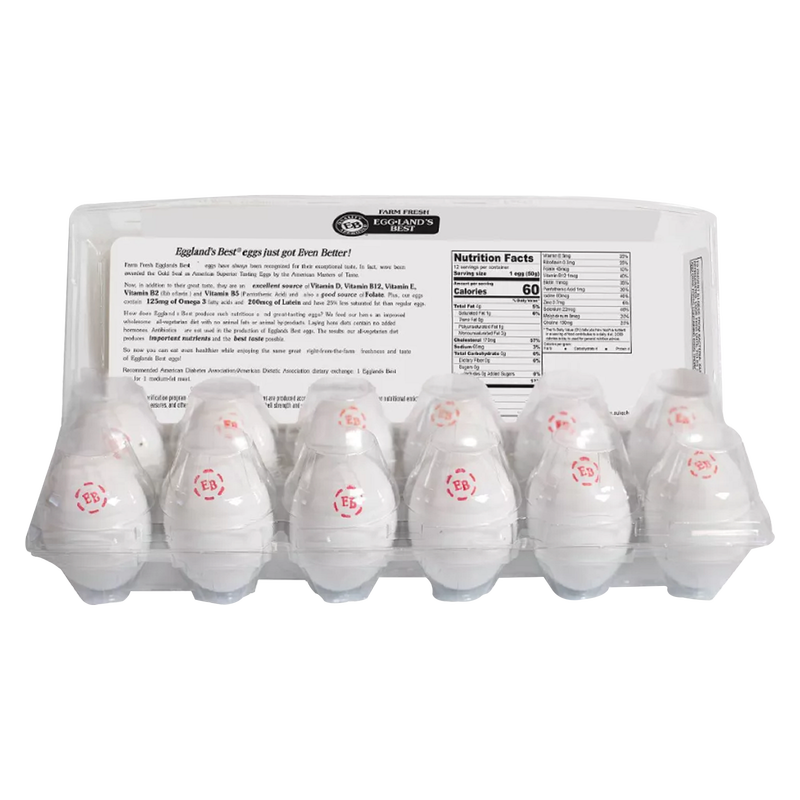 Eggland's Best Large Cage Free White Eggs - 12ct