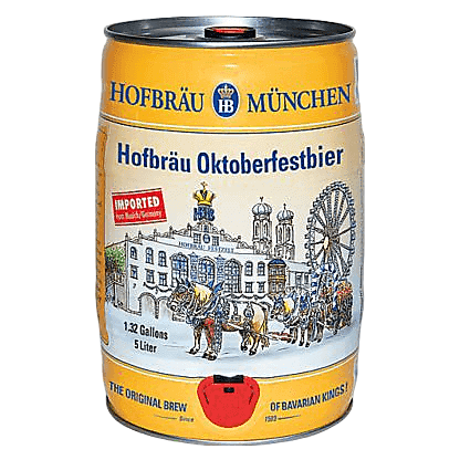 Hofbrau Oktoberfest 5 Liter Keg