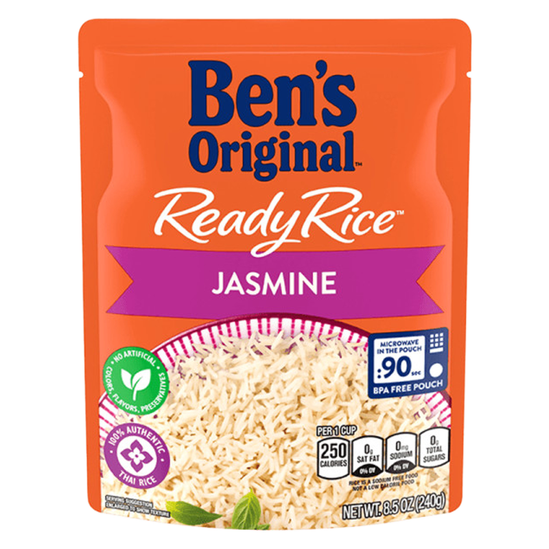 BEN'S ORIGINAL Ready Rice Jasmine Rice Pouch 8.5oz