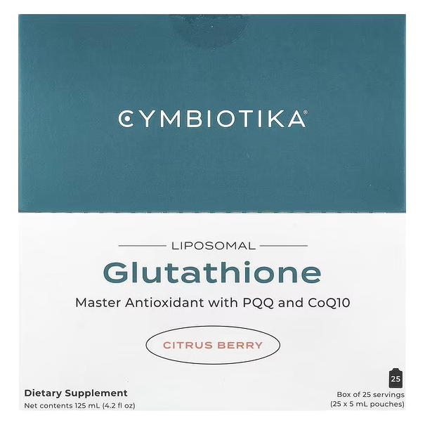 Cymbiotika Liposomal Glutathione Box, 25ct