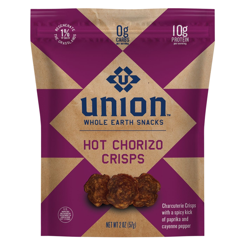 UNION Hot Chorizo Crisps 2oz