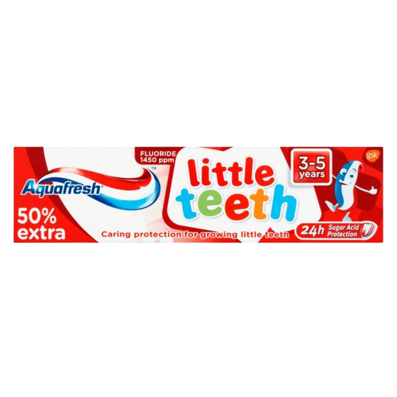 Aquafresh Little Teeth Toothpaste 3-5 Yrs, 75ml