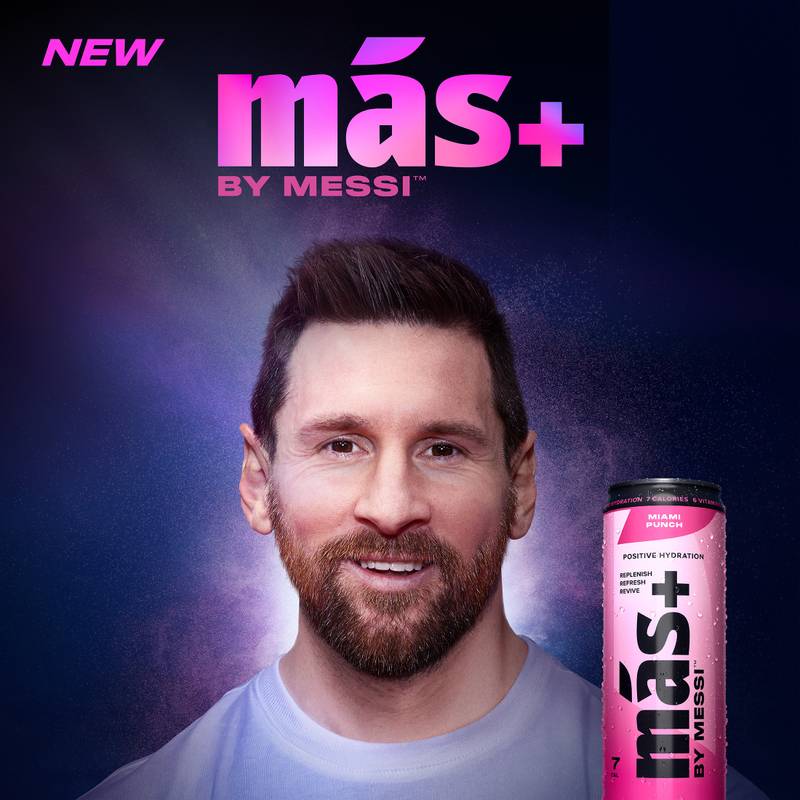 MÁS+ by Messi Variety 12pk 12oz Can