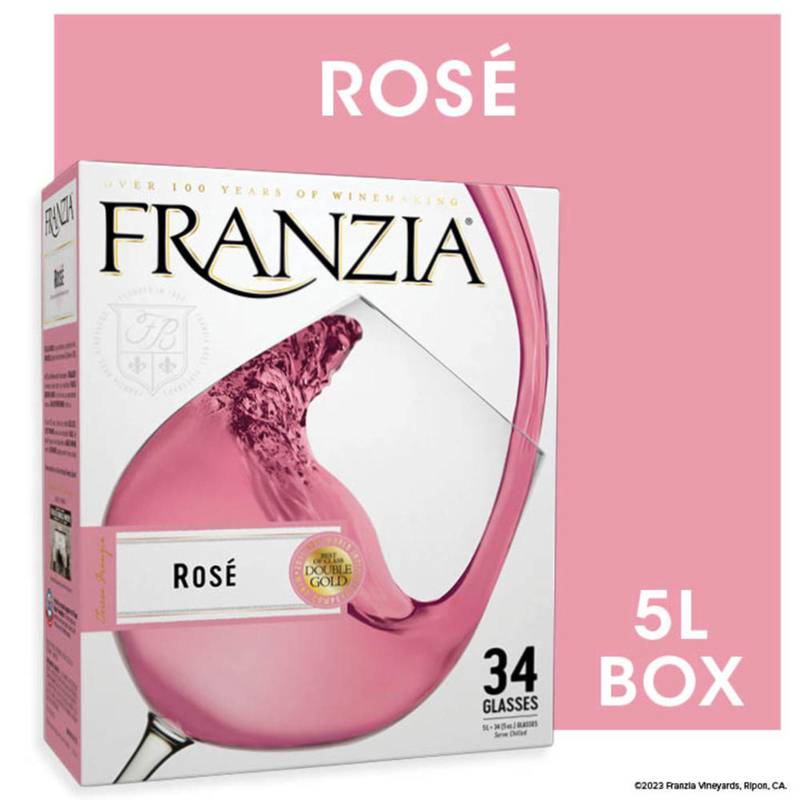 Franzia Vintner Select Rose Wine 5 Liter Box