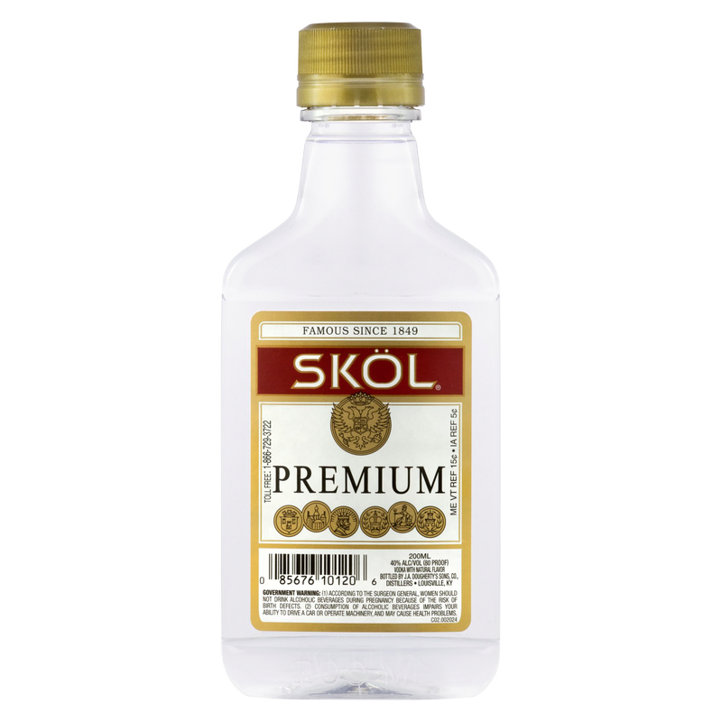 Skol Vodka 200ml (80 proof)
