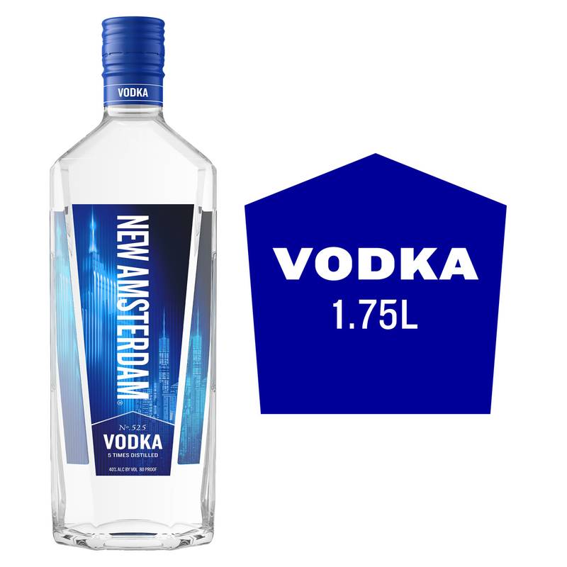 New Amsterdam Vodka 1.75L (80 Proof)