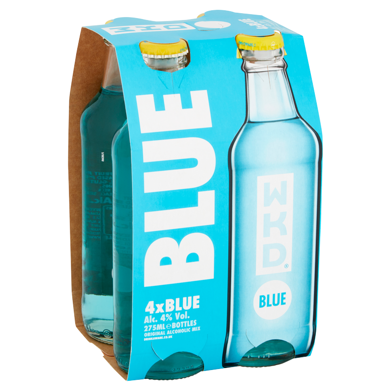 WKD Blue, 4 x 275ml