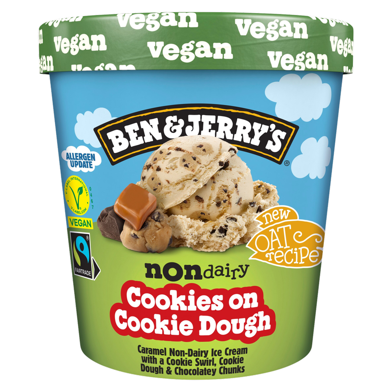 Ben & Jerry's Non Dairy Cookies on Cookie Dough, 465ml