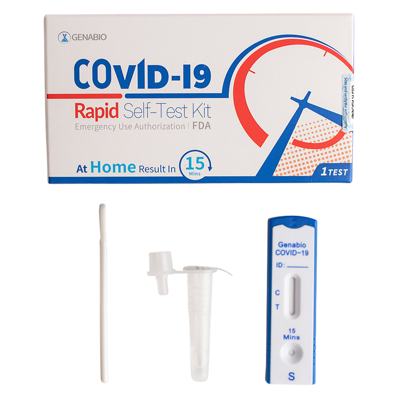 Genabio COVID-19 Rapid Self-Test Kit (1 test)