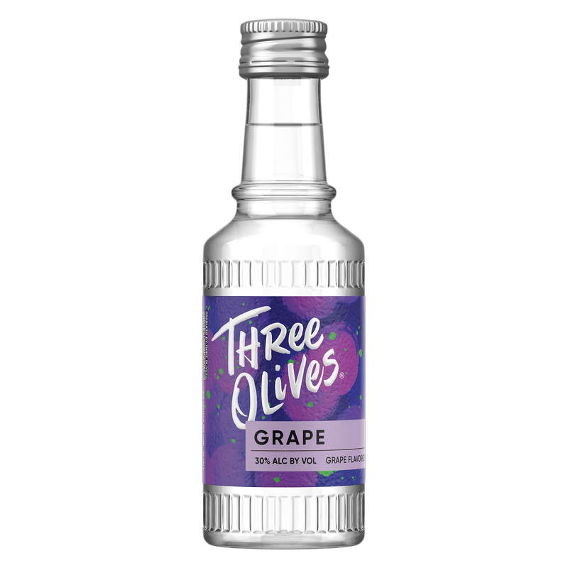 Three Olives Vodka Grape 50ml (60 Proof)