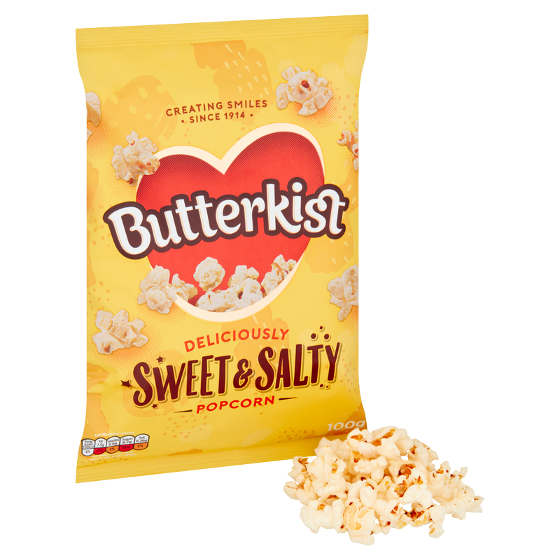 Butterkist Sweet & Salted Popcorn, 100g
