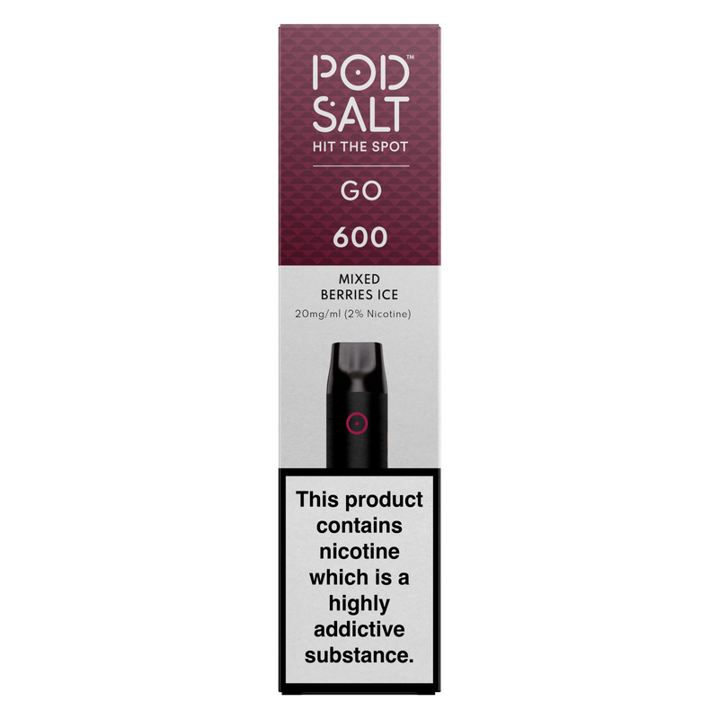 Pod Salt Go 600 Mixed Berries Ice, 1pcs