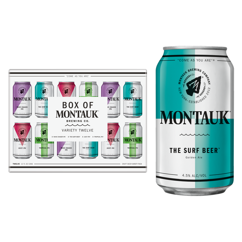 Montauk Box of Montauk Variety 12pk 12oz Can 6.4% ABV