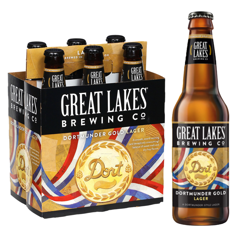 Great Lakes Dortmunder Gold Lager 6pk 12oz Btl 5.8% ABV