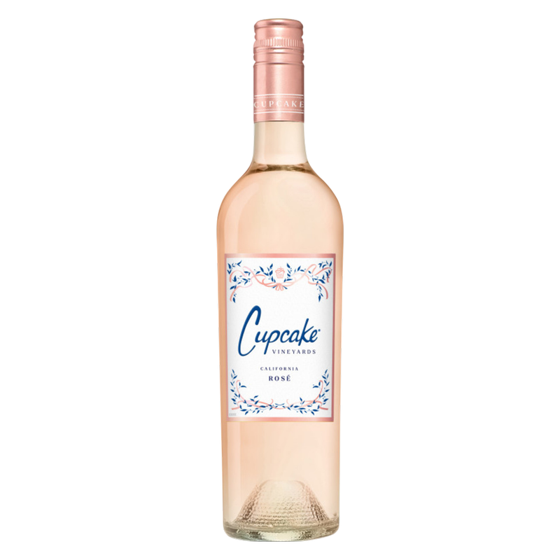 Cupcake® Vineyards Rosé, Pink Wine, California 2019, 1 ct, 750ml Bottle